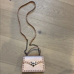 Studded Pink Crossbody Bag